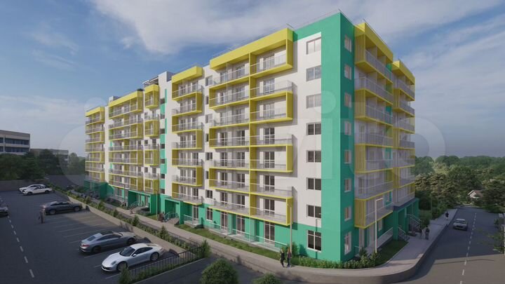 Апартаменты-студия, 19 м², 6/8 эт.