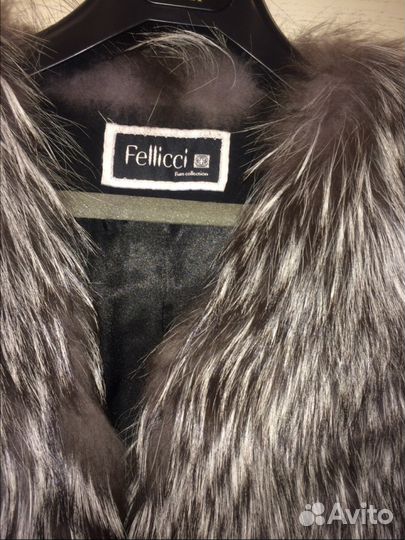 Жилетка из чернобурки