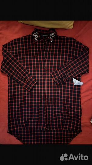 Рубашка в клетку zara