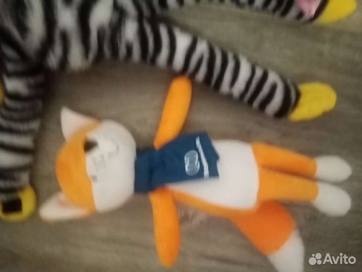 Игрушки мягкие, цена за все