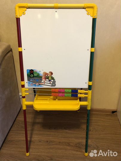 Мольберт детский двухсторонний