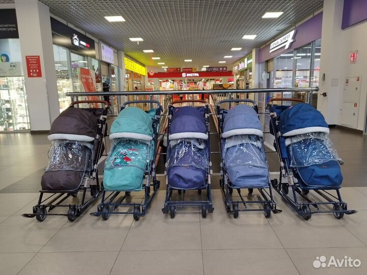 Санки коляска Ника 7-8 К