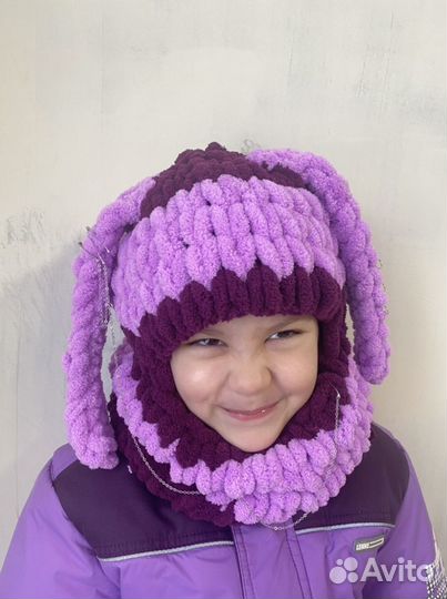 Балаклава плюшевая