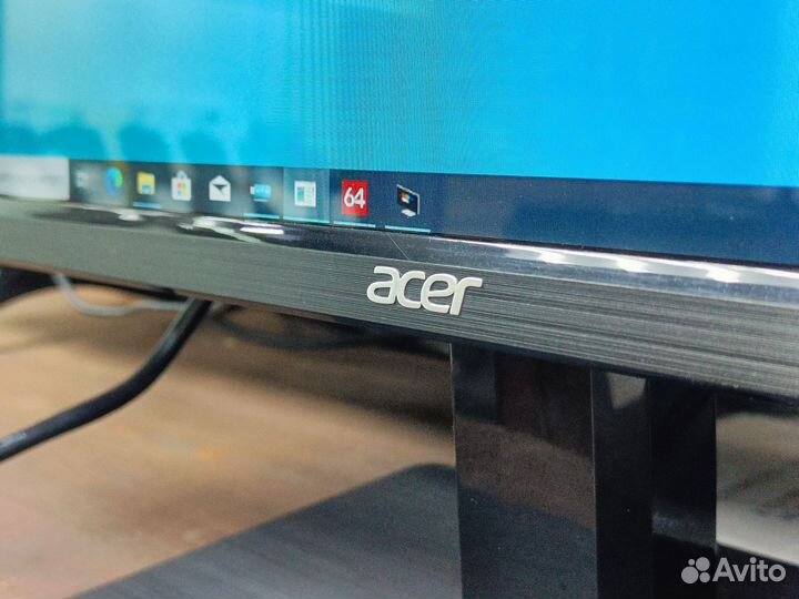 Глянцевый монитор Acer E-IPS fullHD 75hz