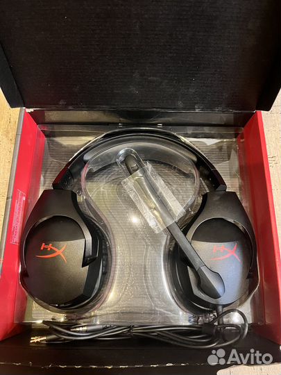 Наушники с микрофоном HyperX Cloud Stinger черный