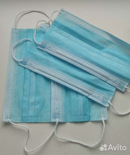 Маска одноразовая медицинская 750 шт пакетом