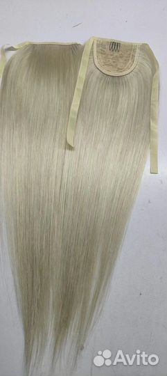 Шиньон из натуральных волос