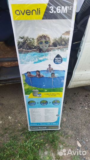 Каркасный бассейн новый