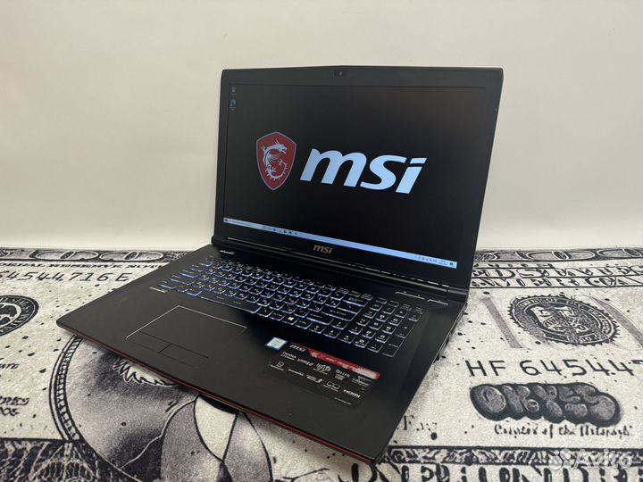 Игровой ноутбук Msi 17 3