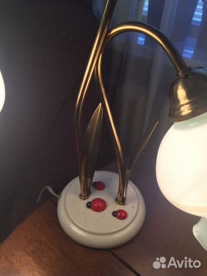 Светильник цветы СССР