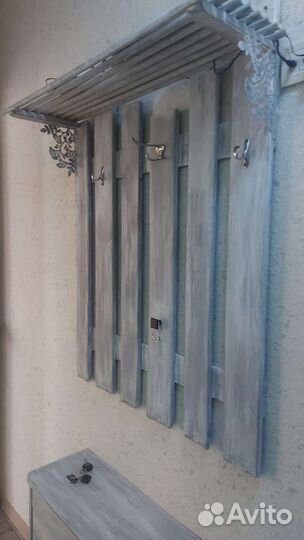 Обувница, вешалка, зеркало