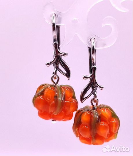 Серебряные серьги