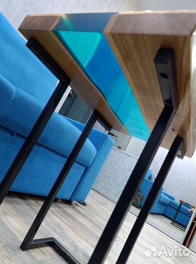 Стол ручной работы эпоксидная смола