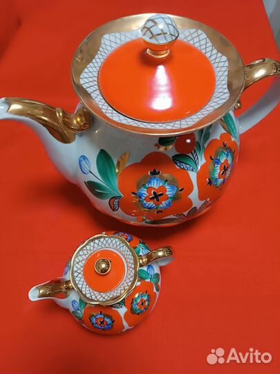 Чайник заварочный фарфоровый СССР