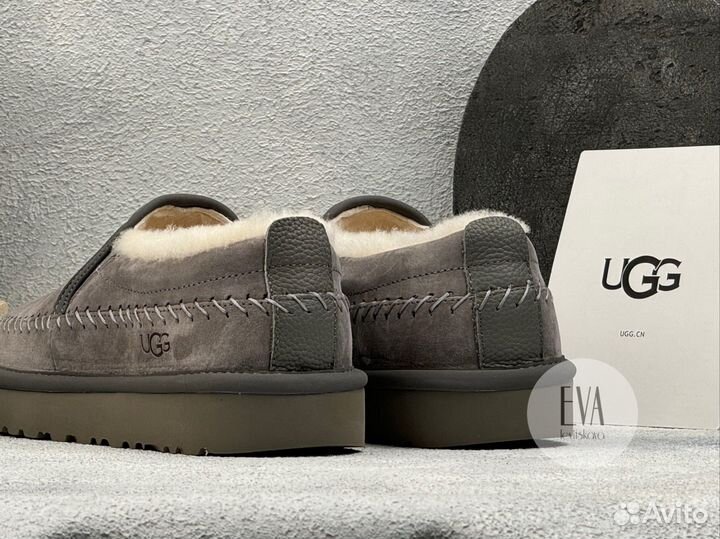 Женские слипоны Ugg Stitch Slip On Grey