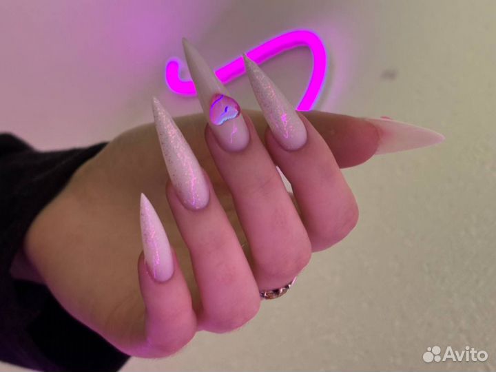 Наращивание ногтей маникюр крейзи дизайны