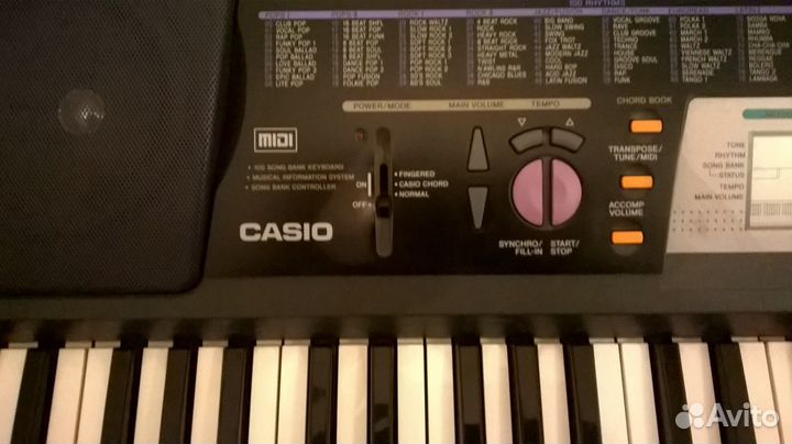 Синтезатор цифровой casio стк-501