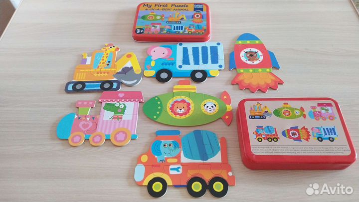 Новые развивающие игрушки пазлы