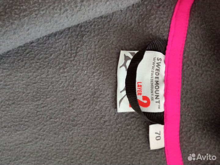 Комбинезон - трансформер флисовый 70 с подарком