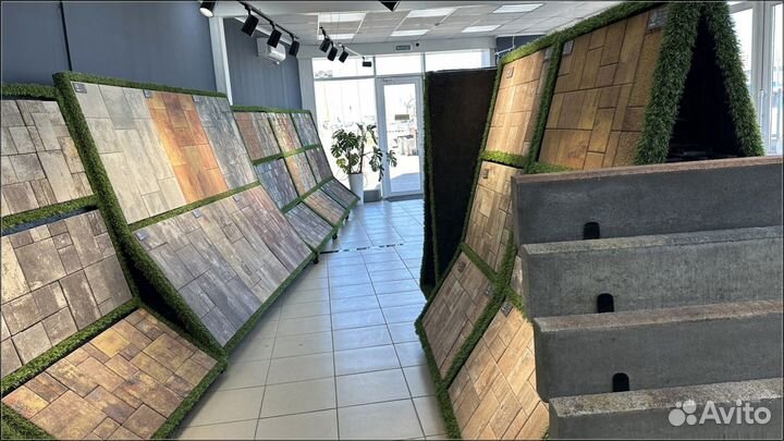 Тротуарная плитка новая