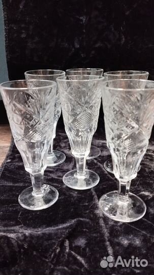 Хрустальные рюмки для Татьяны