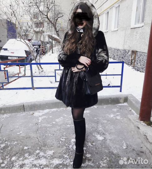 Шуба норковая