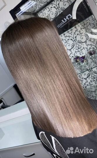 Кератиновое выпрямление