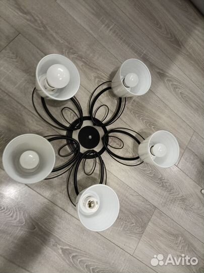 Люстра потолочная бу