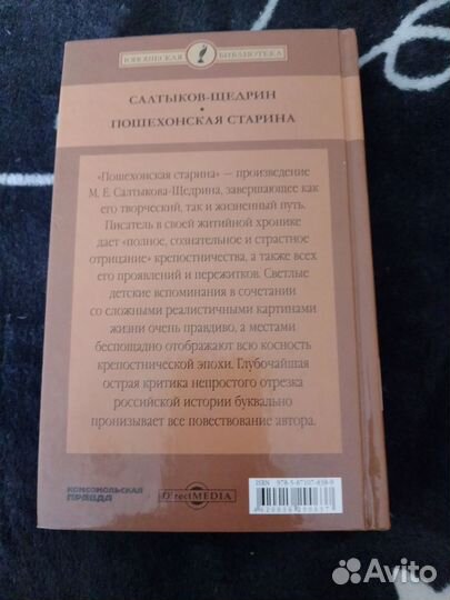 Михаил Салтыков -Щедрин.Пошехонская.Старина