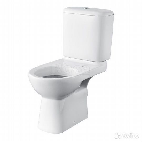 Унитаз-компакт Roca access, выпуск, c сиденьем мик