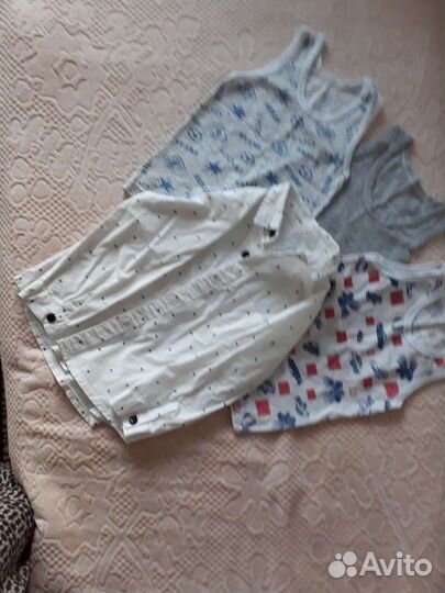 Майка для мальчика 2х лет