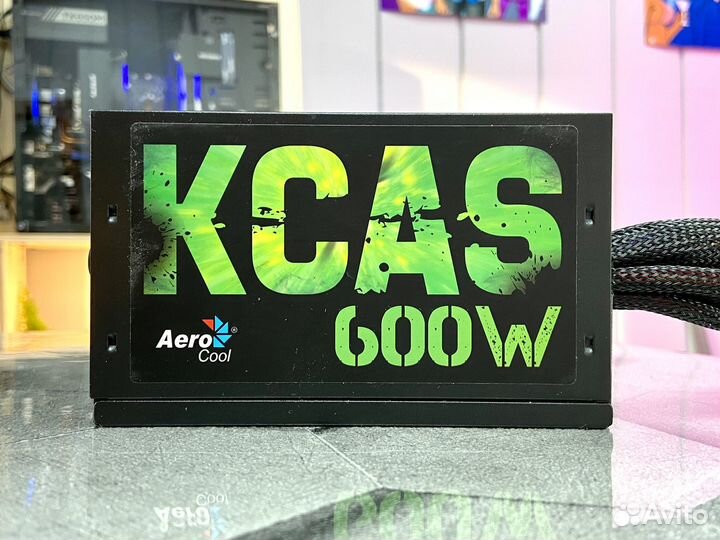Блок питания Aerocool kcas 600W, 80+ Bronze