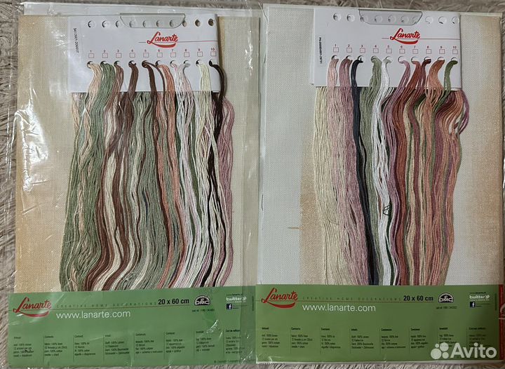 Наборы для вышивания крестом Lanarte