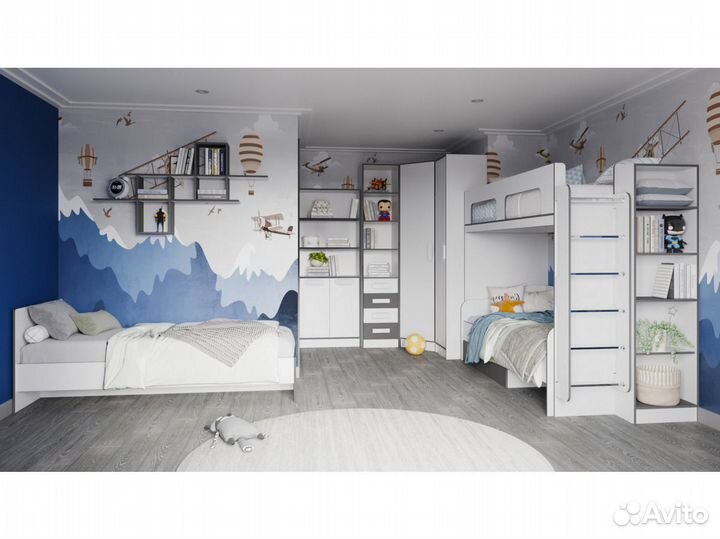 Детская кровать чердак