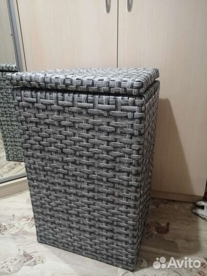 Корзина для хранения вещей из полиротанга