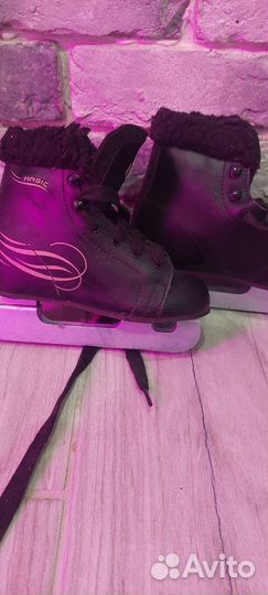 Коньки с двумя лезвиями 29 размер