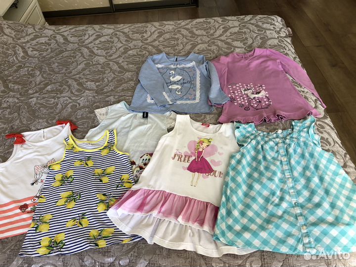 Вещи на девочку пакетом