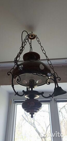 Люстра старинная