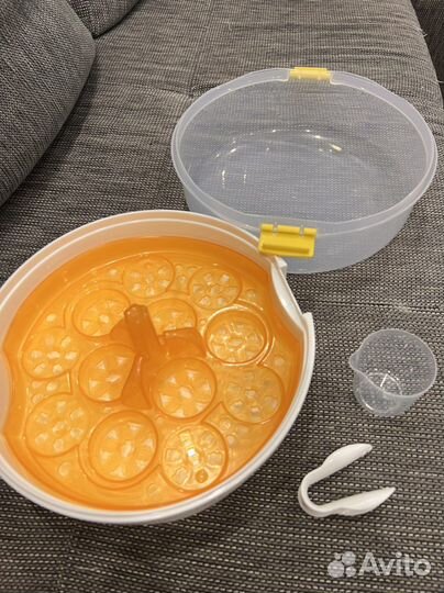 Стерилизатор для детской посуды в свч Maman