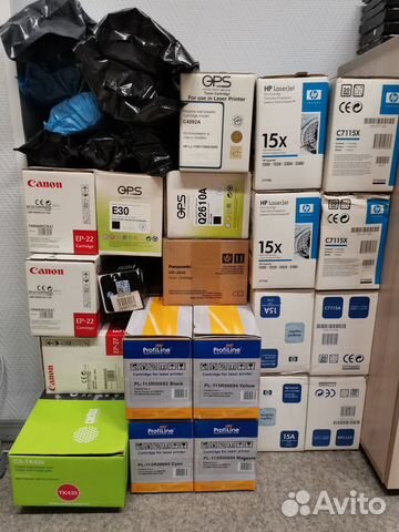 Катриджи для принтеров canon, hp и т.д