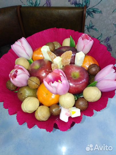 Сьедобные букеты Фудбукет