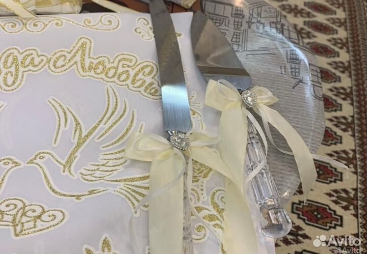 Свадебные аксессуары на стол