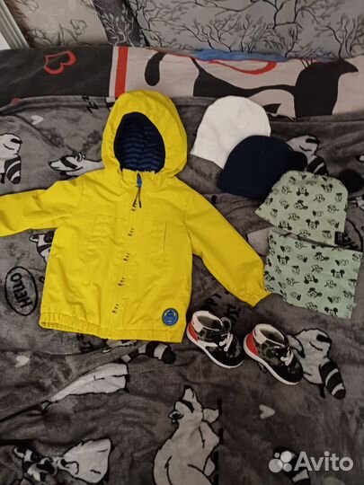 Вещи пакетом для мальчика 74-86