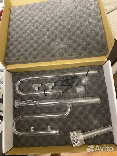 Лелипайп стеклянный перелив для аквариума