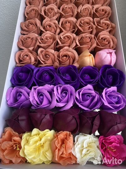 Мыльные цветы