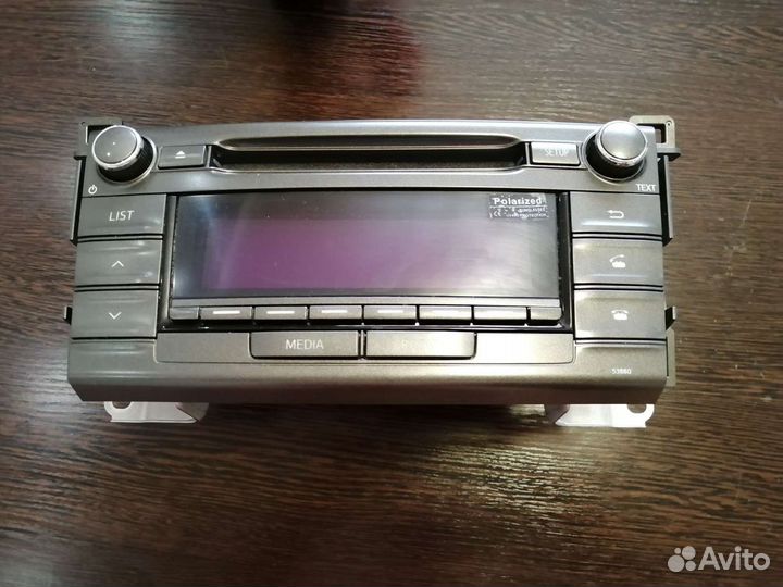 Штатная магнитола для Toyota RAV4, 2013