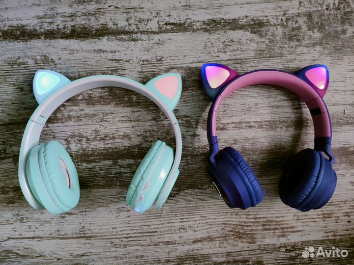 Беспроводные светящиеся наушники