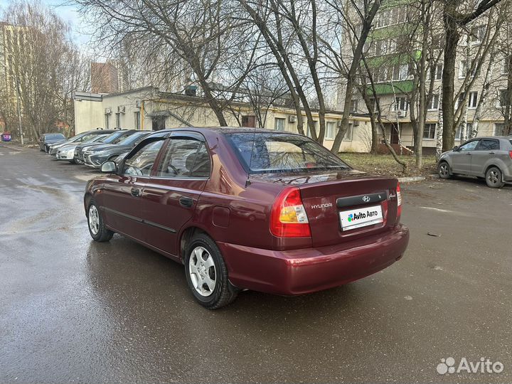 Hyundai Accent 1.5 МТ, 2008, 187 000 км