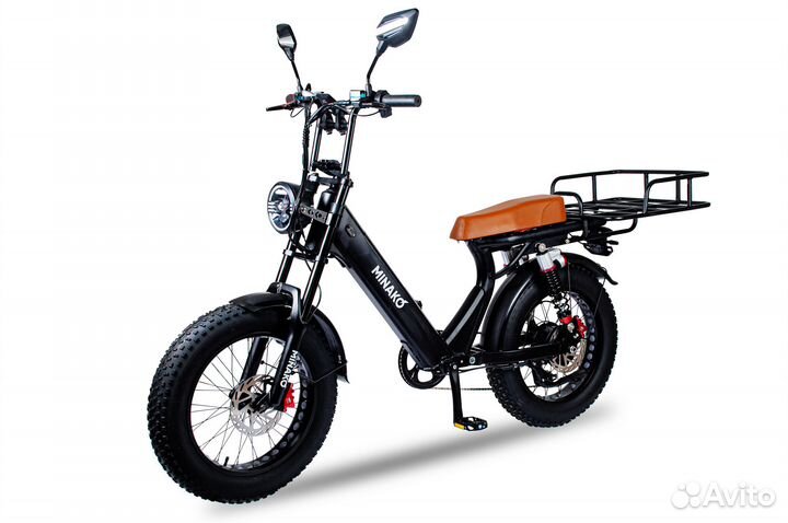 Электровелосипед Minako Bizon Black