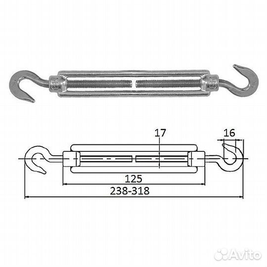 Талреп гак-гак М12